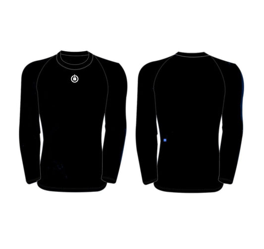 MEN'S BASELAYER TOP - BLACK