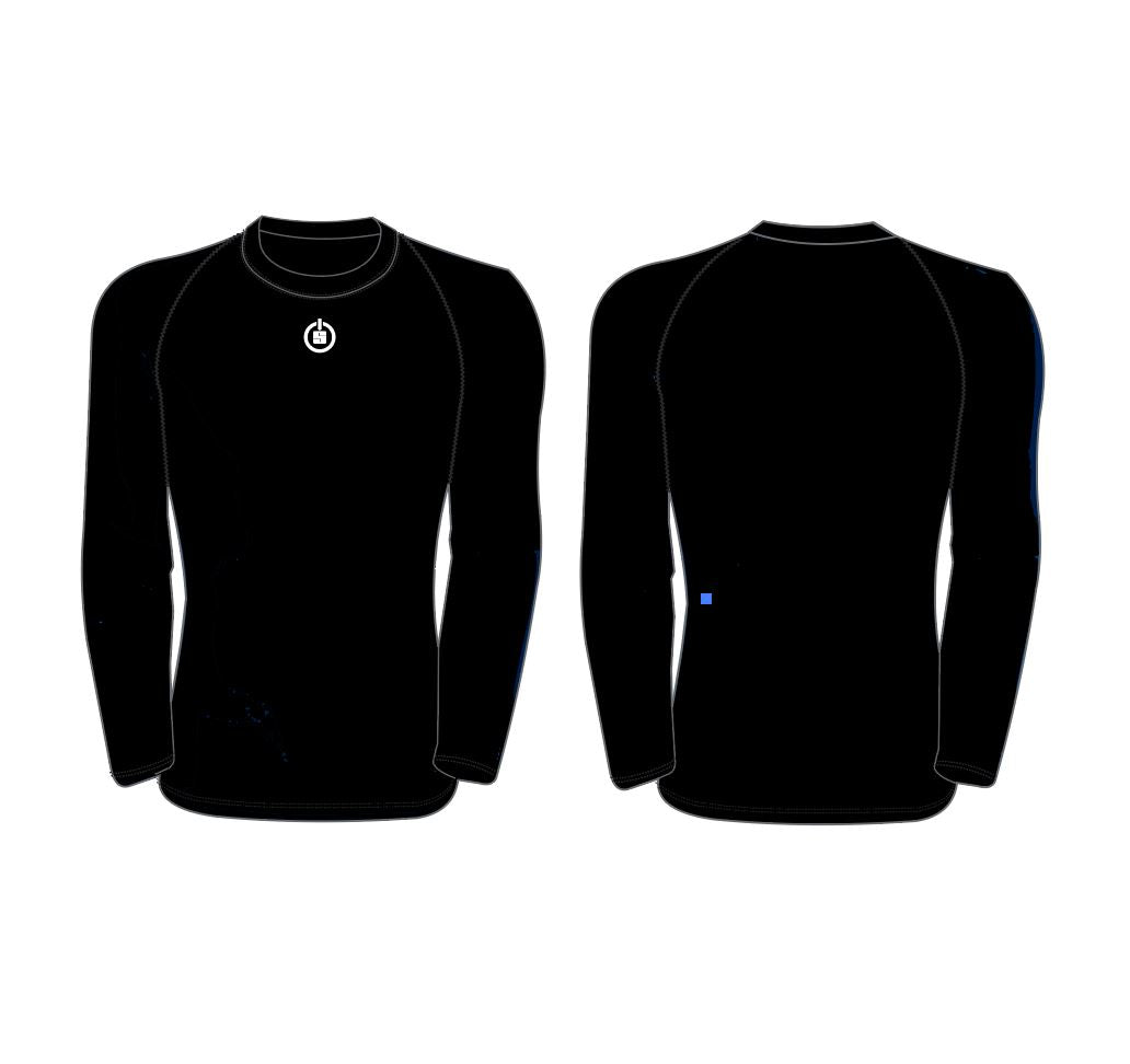 MEN'S BASELAYER TOP - BLACK