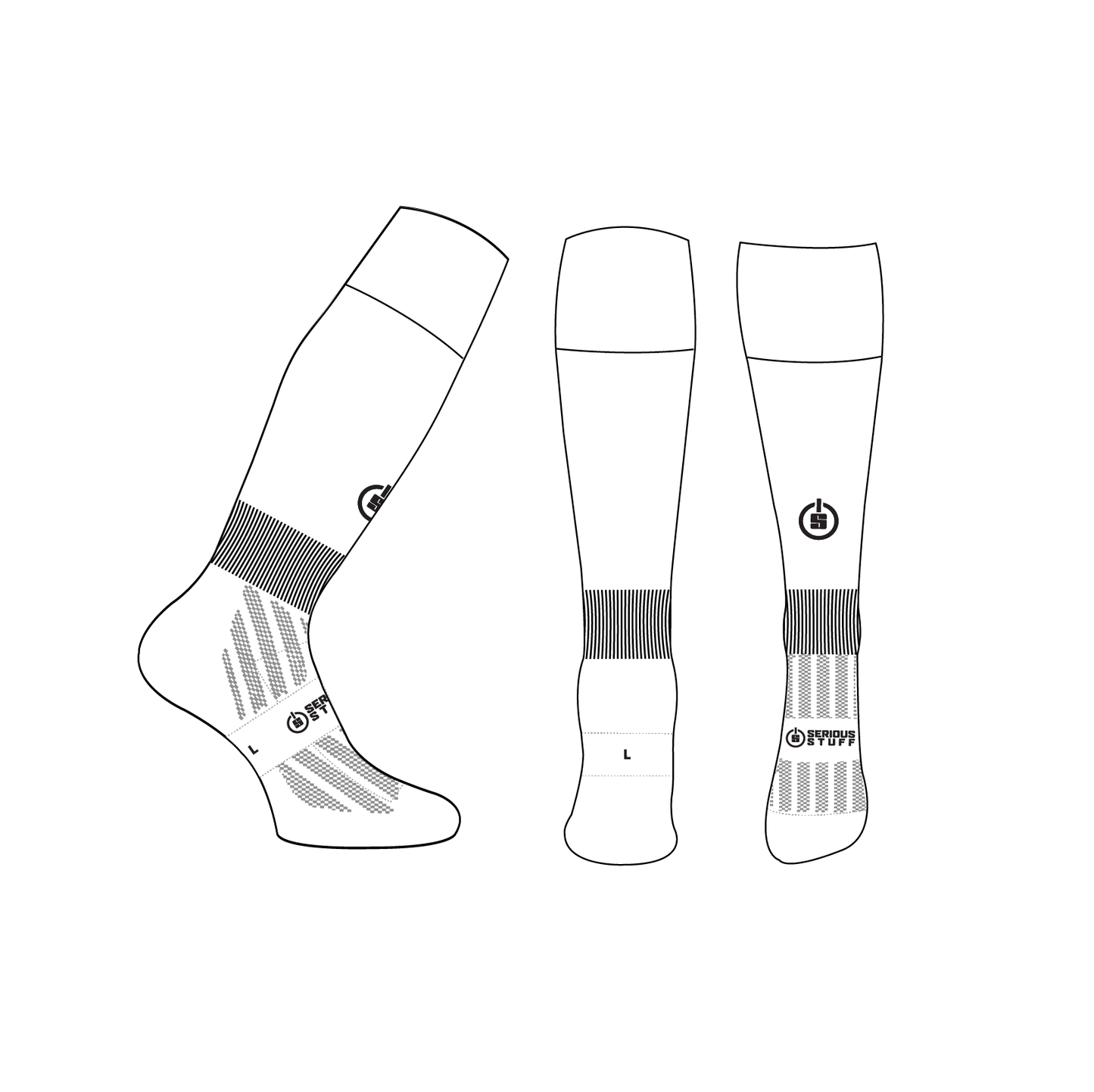 GAMES SOCKS - WHITE