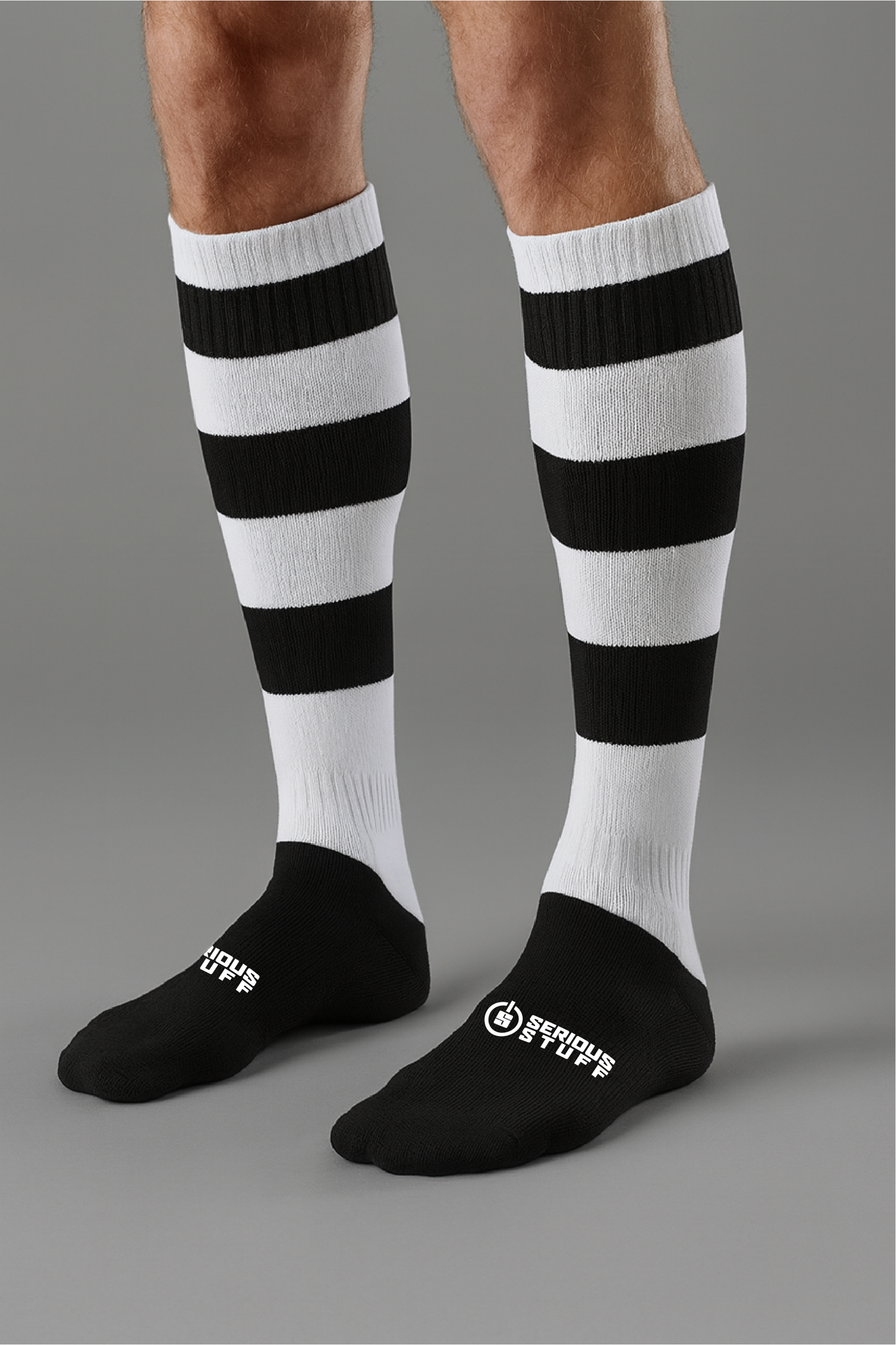 GAMES SOCKS - BLACK/WHITE