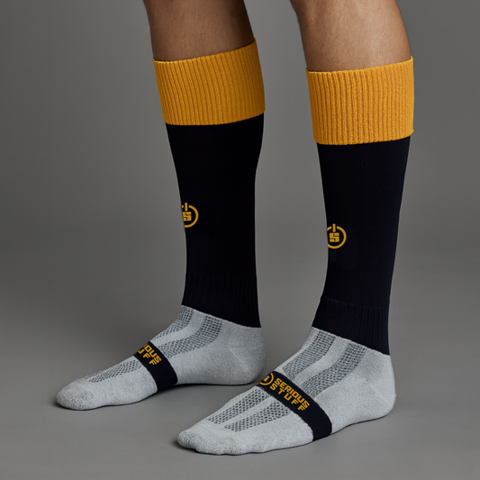 GAMES SOCK - NAVY/GOLD