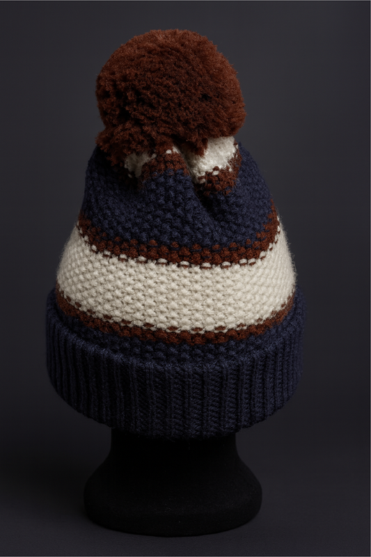 AMESBURY ALPACA BOBBLE HAT