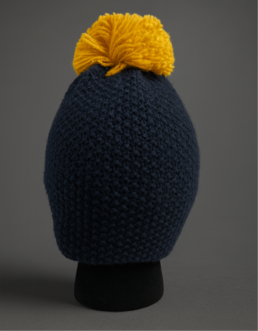 EMANUEL ALPACA WOOL BOBBLE HAT