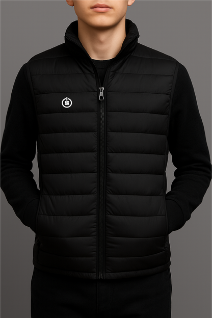 LIGHT DOWN GILET - BLACK
