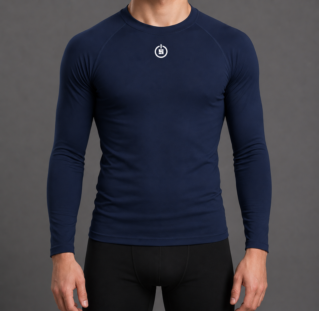 UNISEX & JUNIOR BASELAYER TOP - NAVY