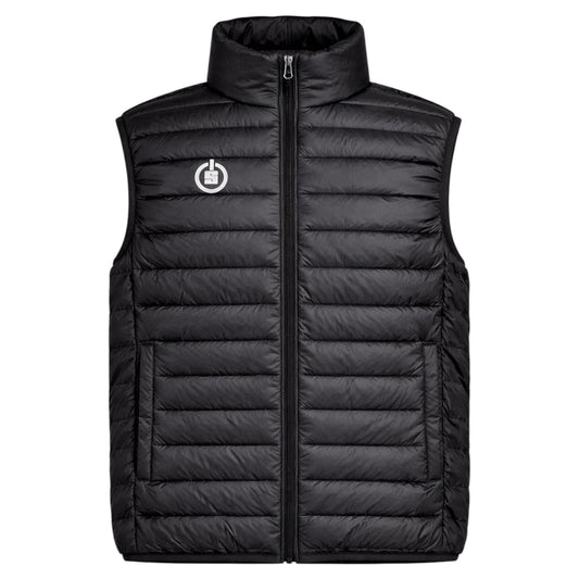 LIGHT DOWN GILET - BLACK