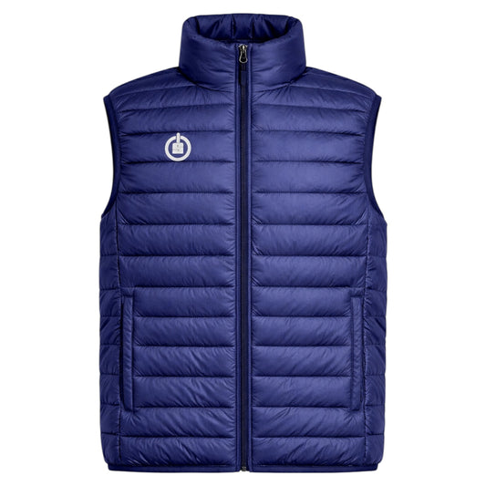 LIGHT DOWN GILET - NAVY