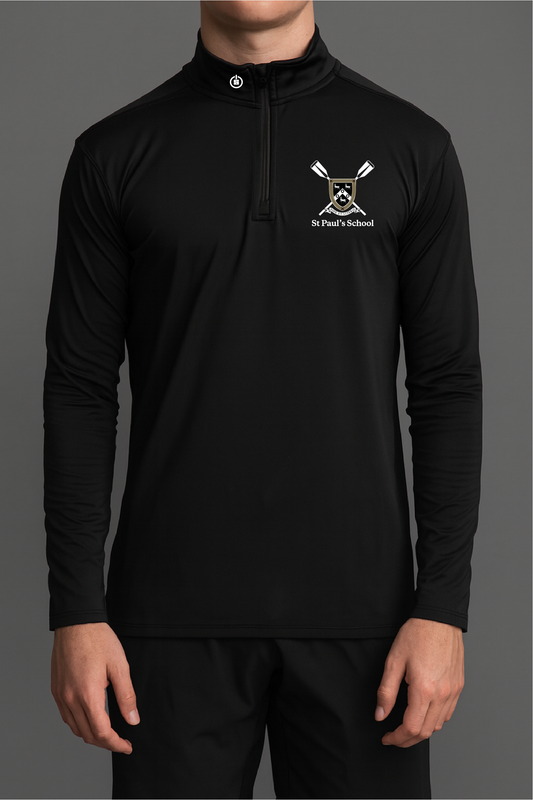 ST PAULS BOAT HOUSE - BLACK MIDLAYER