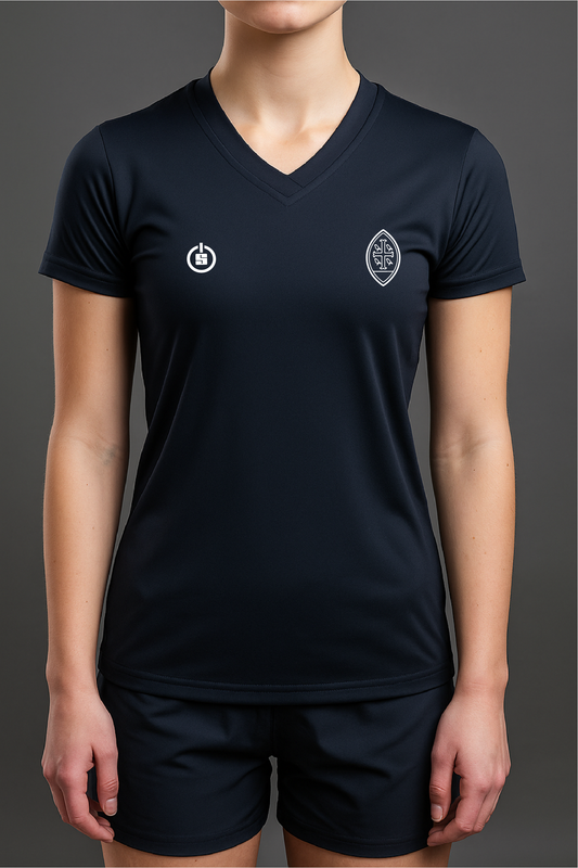 WYCOMBE ABBEY - PERFORMANCE TEE NAVY