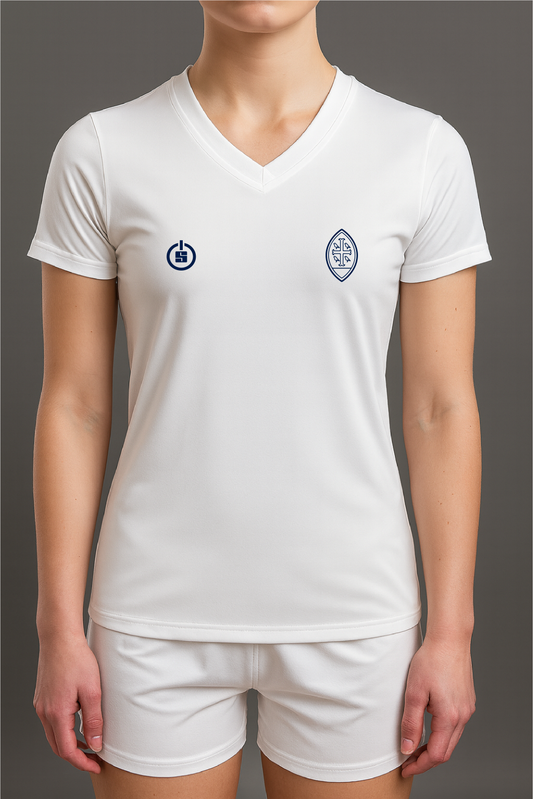 WYCOMBE ABBEY - PERFORMANCE TEE WHITE