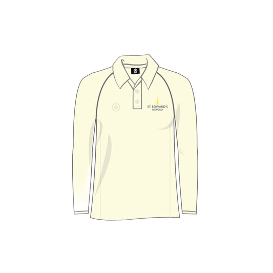 St Edwards - Long Sleeve Cricket Polo Shirt