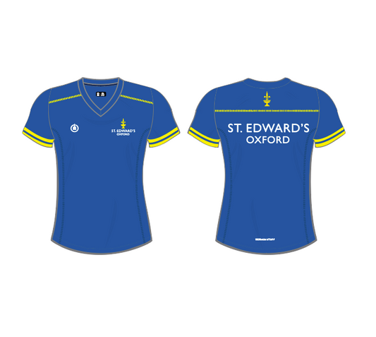 ST EDWARD'S - PE PERFORMANCE TEE - LADIES - BLUE