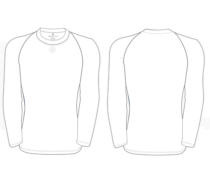 MEN'S BASELAYER TOP - WHITE